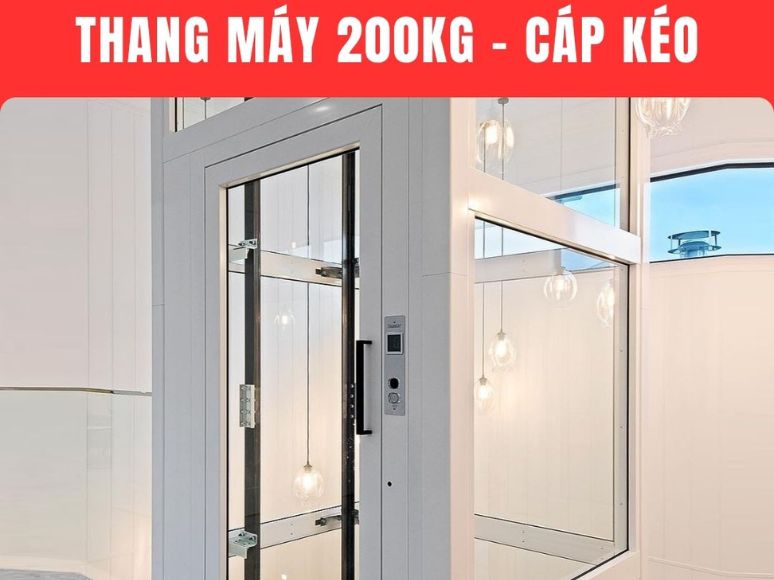 Giá Thang Máy Gia Đình 200kg Chi Tiết