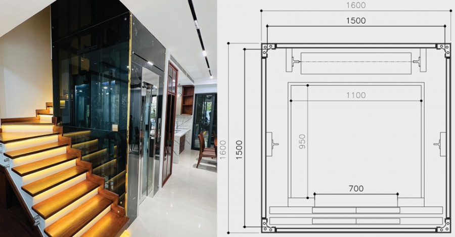 Thang Máy Gia Đình Kính Lựa Chọn Sang Trọng
