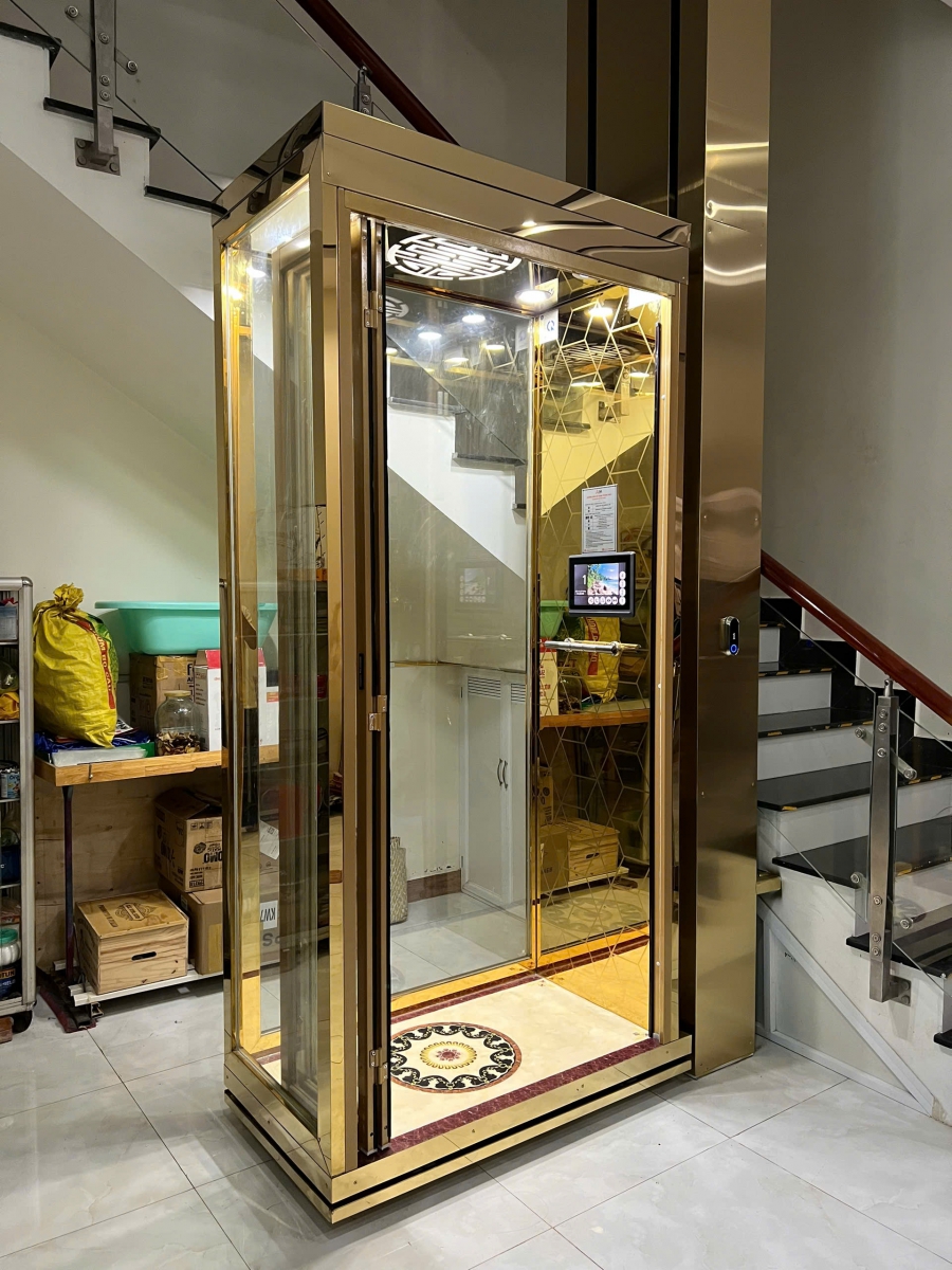 Kích Thước Thang Máy Gia Đình Nhỏ Gọn Cho Nhà Phố